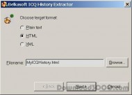 Belkasoft ICQ History Extractor Pro screenshot